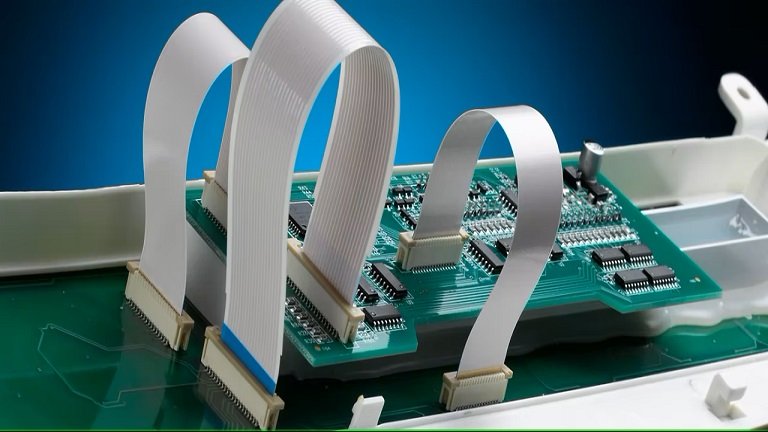 How to install and connect FFC cables to a PCB step by step